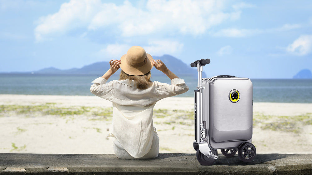Get Ready to Ride: The Airwheel SE3S Motorized Luggage for Smooth