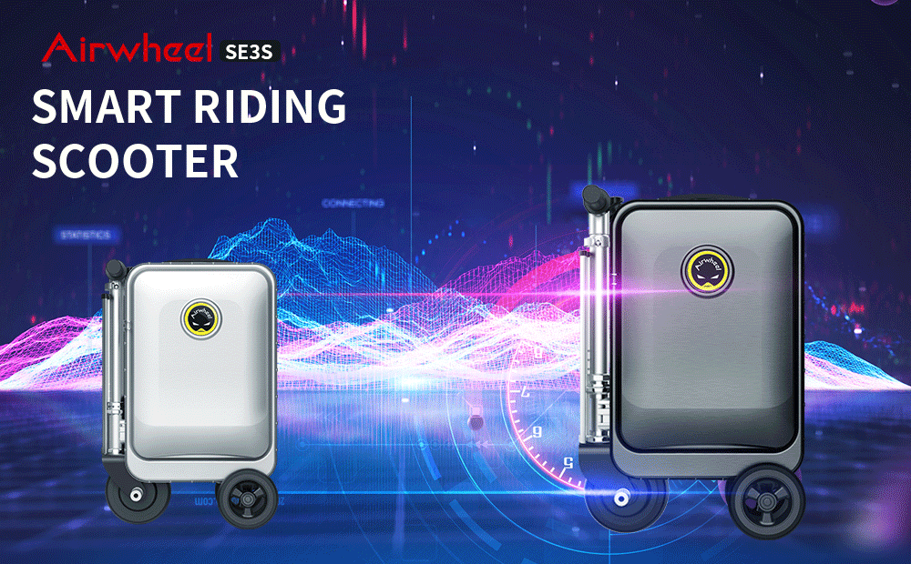 ENHANCE YOUR TRAVEL EXPERIENCE WITH AIRWHEEL SE3S RIDEABLE LUGGAGE