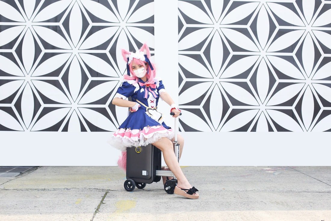 Travel in Style with Airwheel Rideable Luggage: The Ultimate Solution for Your Next Trip!