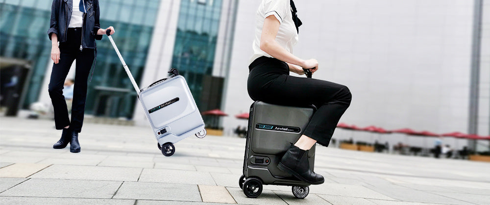 Travel with Ease: Discover the Best Carry-On Luggage Sets with Airwheel's Rideable Luggage