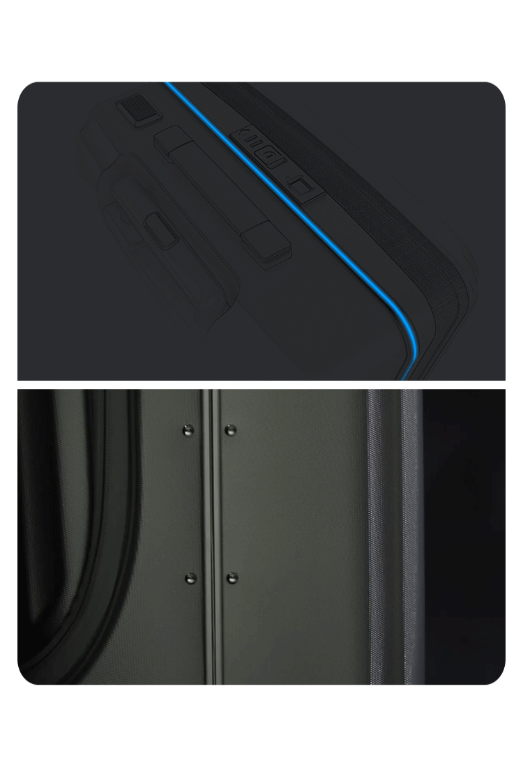 Airwheel-SR5-Suitcase-Illuminated-Strip-Feature-Mobile
