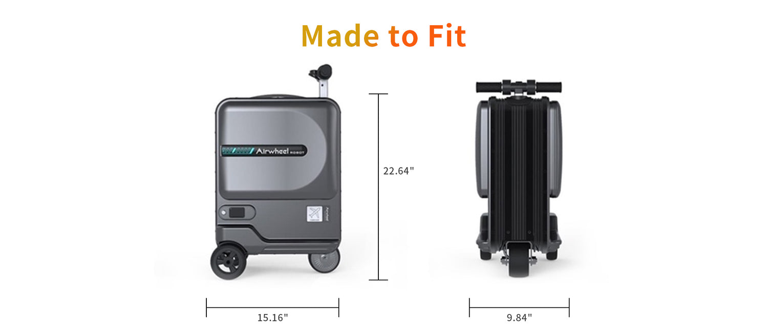 Airwheel Luggage SE3miniT Riding Up to 10km (6miles) Carry-On